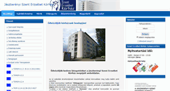 Desktop Screenshot of jaszberenykorhaz.hu